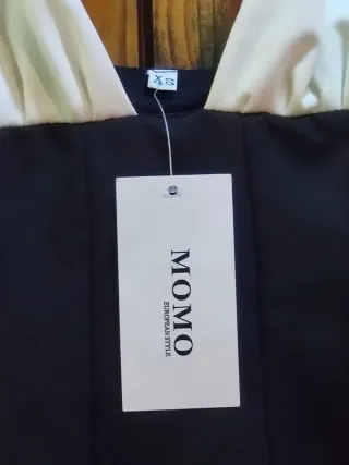 Vestido Negro y Blanco