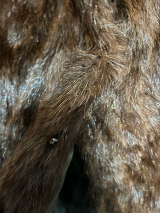 Precioso abrigo de pelo auténtico