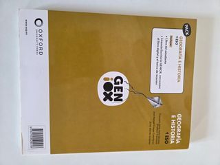 GEOGRAFIA E HISTORIA 1 ESO OXFORD GENIOX