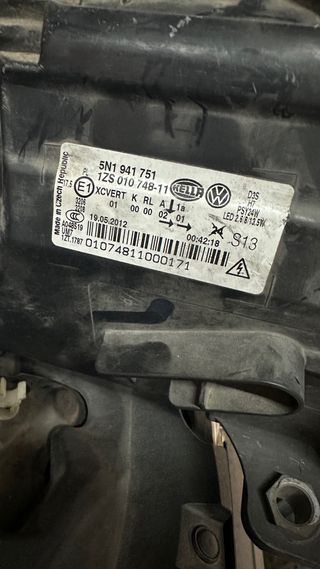 Óptica Delantera Izq. Tauran Xenón 5n1941751