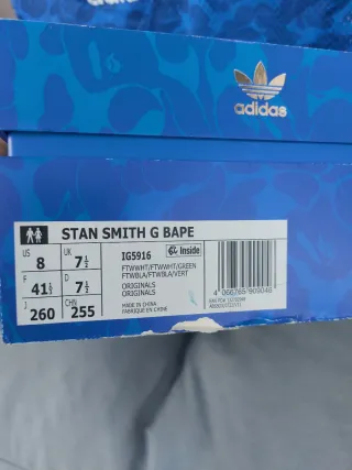 Adidas Stan Smith x Bape
