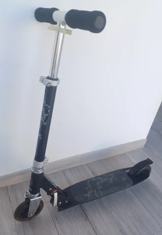 Patinete Oxelo Decathlon ruedas de luces