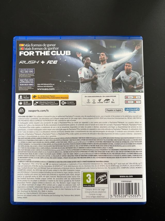 FC 25 PS5 EA Sports Videojuego