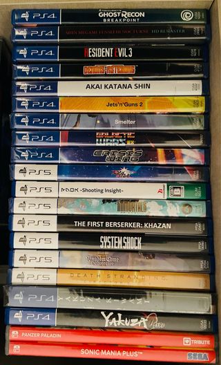 Pack de juegos de PS4 PS5 y Switch