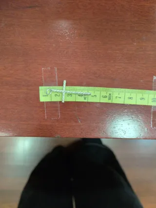 Colgante Cruz Retorcida Plata