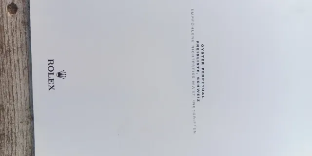 Catálogo y lista de precios Rolex Oyster