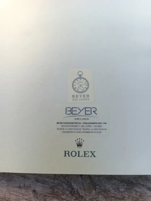 Catálogo y lista de precios Rolex Oyster