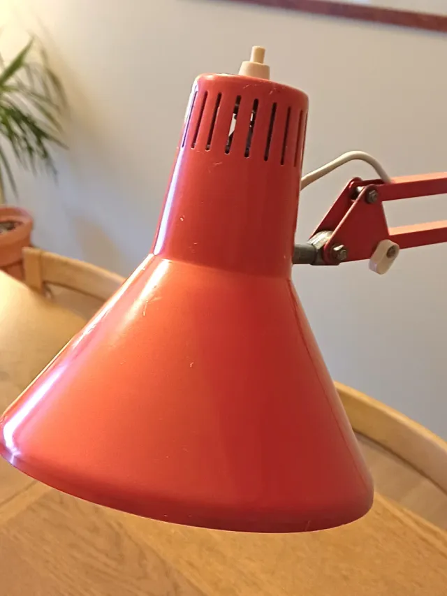 Lámpara Flexo Vintage Luxo T 1 Años 70