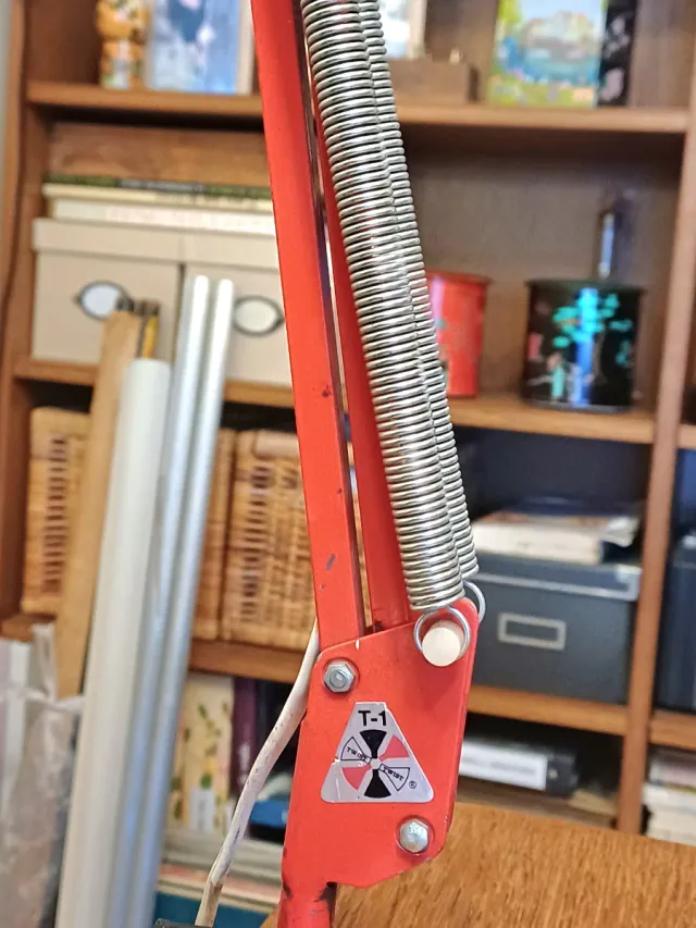 Lámpara Flexo Vintage Luxo T 1 Años 70