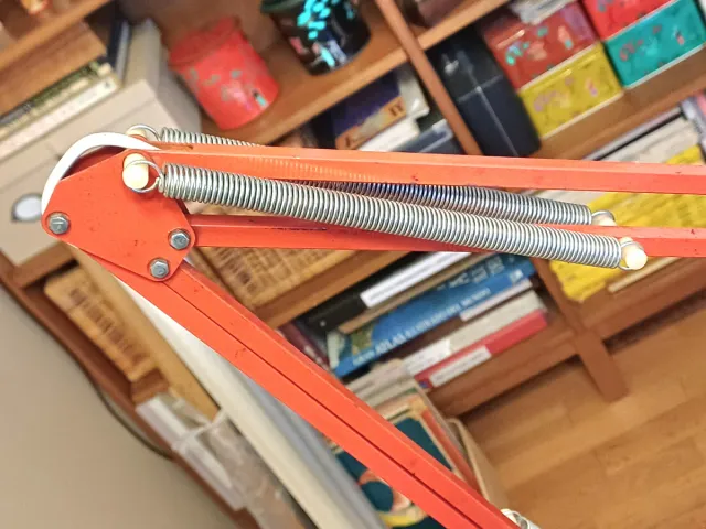 Lámpara Flexo Vintage Luxo T 1 Años 70