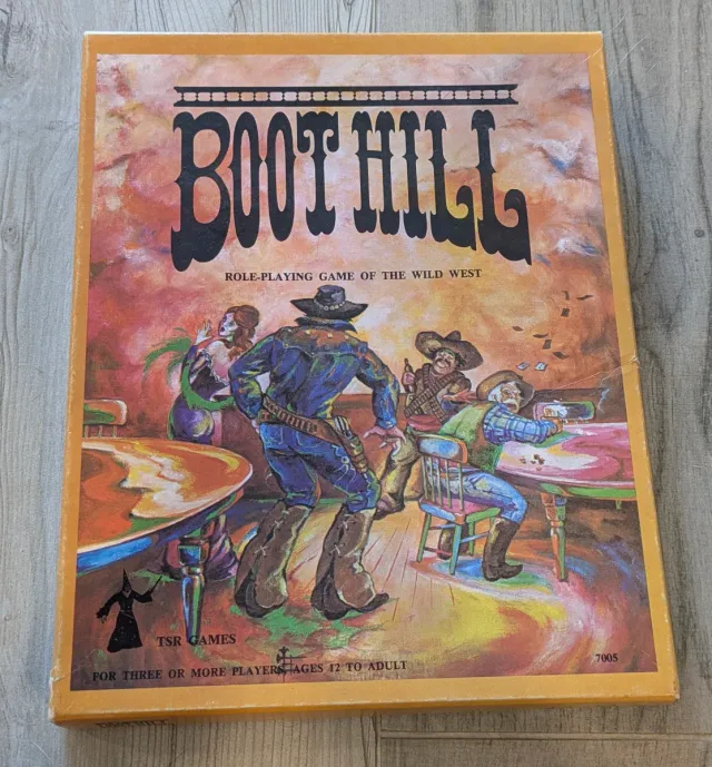 Boot Hill TSR RPG Juego de Rol