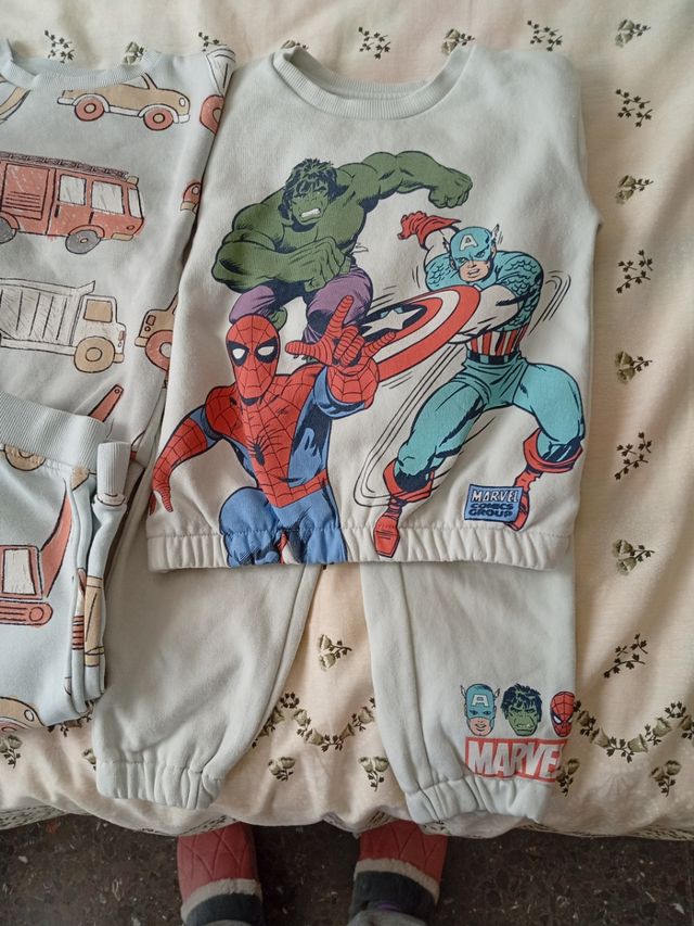 Chándal niño Marvel y vehículos