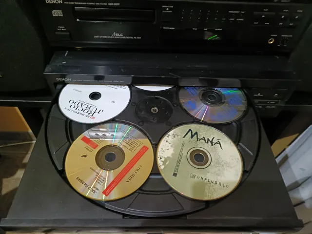 LECTOR REPRODUCTOR CD DENON DCD-340 BANDEJA PARA 5