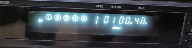 LECTOR REPRODUCTOR CD DENON DCD-340 BANDEJA PARA 5