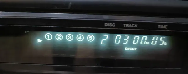 LECTOR REPRODUCTOR CD DENON DCD-340 BANDEJA PARA 5