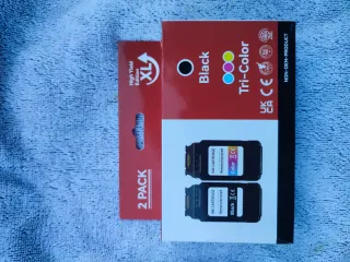 Cartuchos de tinta negro y color XL