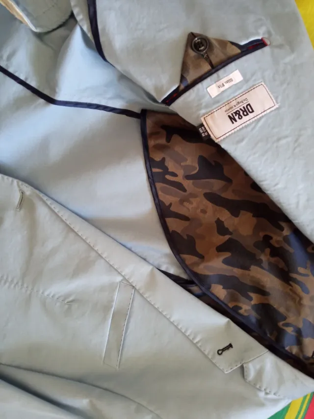 Americana DoRego Talla 48 Azul