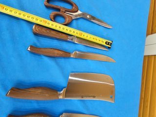 Set di coltelli da cucina Quttin Legno Acciaio Inox