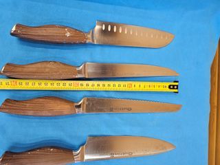 Set di coltelli da cucina Quttin Legno Acciaio Inox