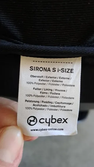 Silla coche Cybex Sirona S bebé
