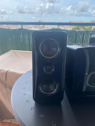 Minicadena de música LG negra