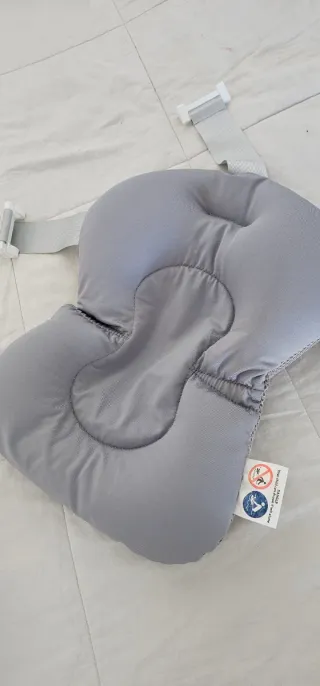 Almohada Bañera Bebé Twistshake Gris