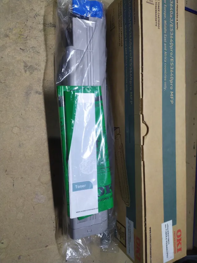 Tóner OKI 43837108 Preto