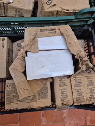 Azulejo blanco metro