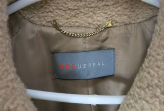 Abrigo beige Guerral. Talla: 44