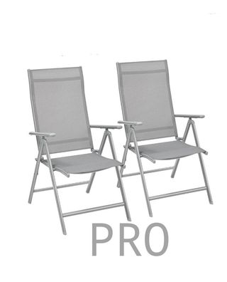 Set di 2 sedie da giardino