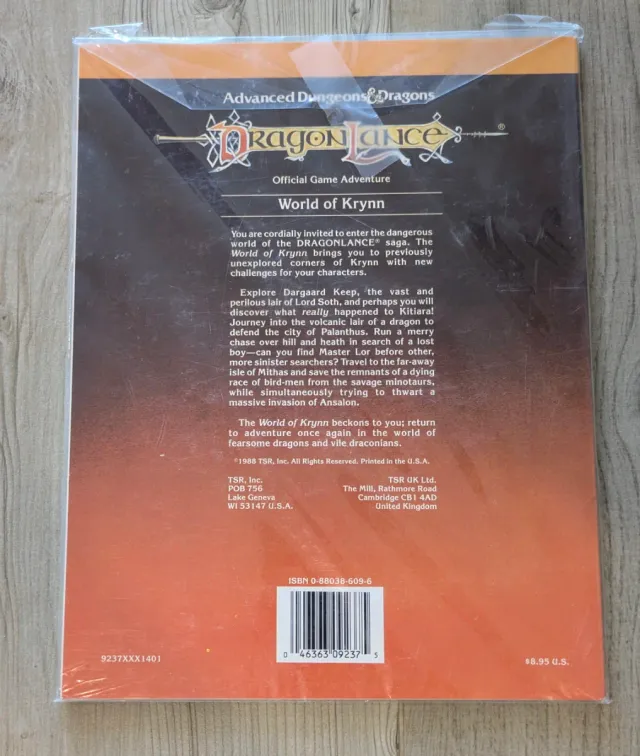 DL16 World of Krynn AD&D