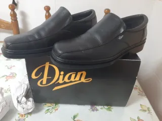 Zapatos Mocasines Dian Negros Trabajo. Talla 44.