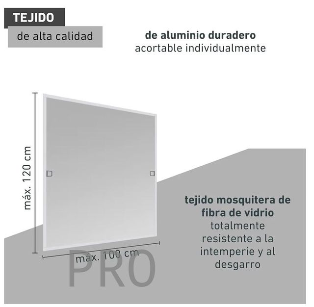 Mosquitera básica para ventana