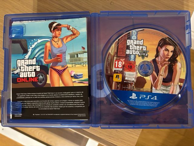 Juego PS4 Grand Theft Auto V
