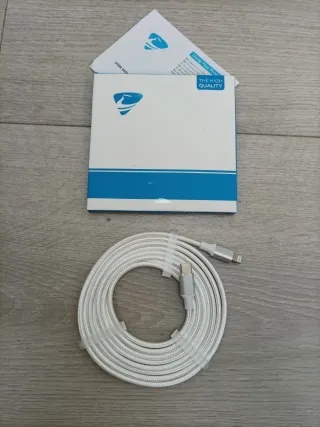 Cavo in nylon intrecciato per iPhone, carica rapida 2M