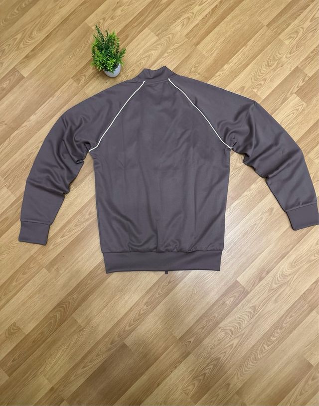 Chaqueta Adidas Marrón y Blanca Talla M