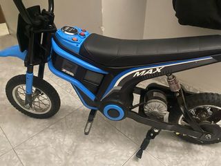 Moto Eléctrica Infantil MAX ZSB Azul