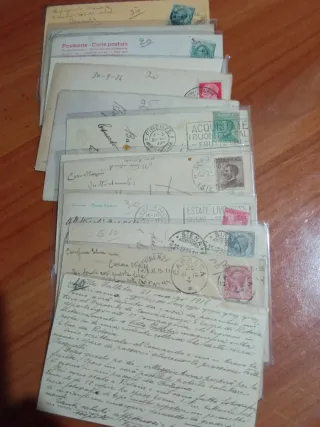 13 cartoline antiche Toscana