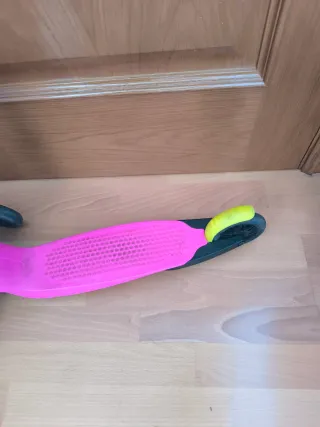 Patinete 3 ruedas niña rosa