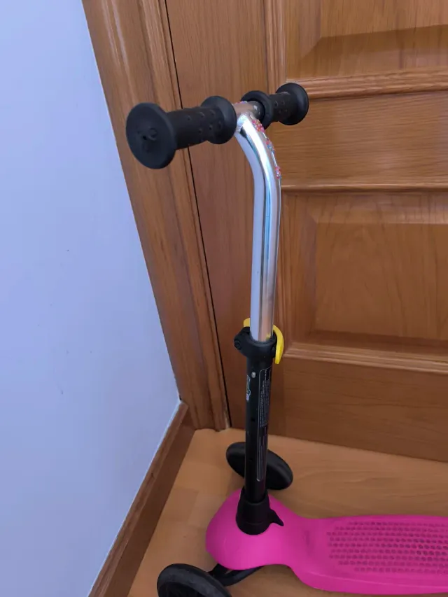 Patinete 3 ruedas niña rosa