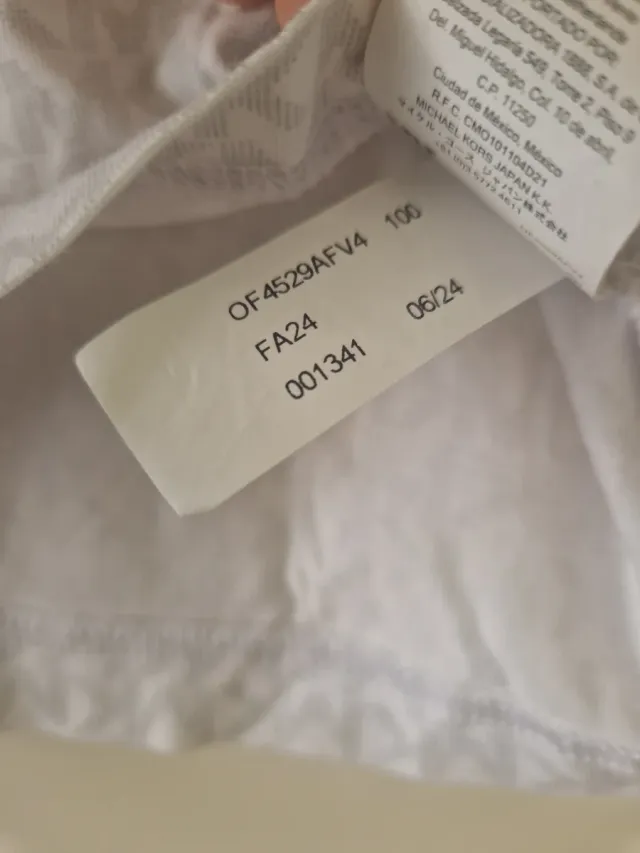 Camiseta Michael Kors Blanca