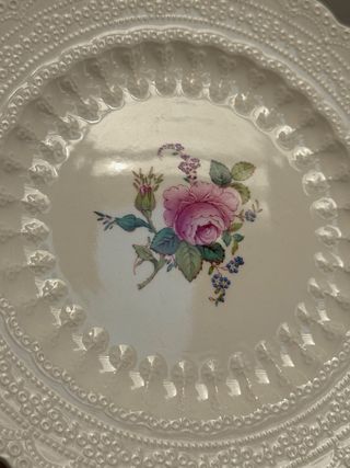 Antiguo plato Spode's Jewel