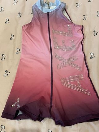 Mono Axel degradado con pedrería talla 8 años