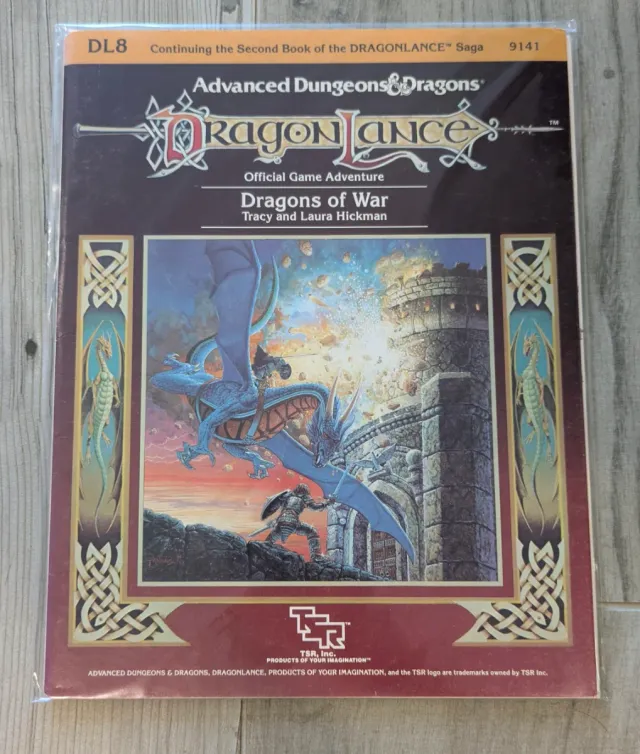 DL8 Dragons of War Dragonlance AD&D