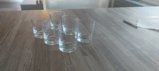 Set 6 Bicchieri Shot in cristallo