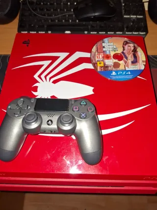 PS4 Pro Edición Limitada Spider-Man Roja