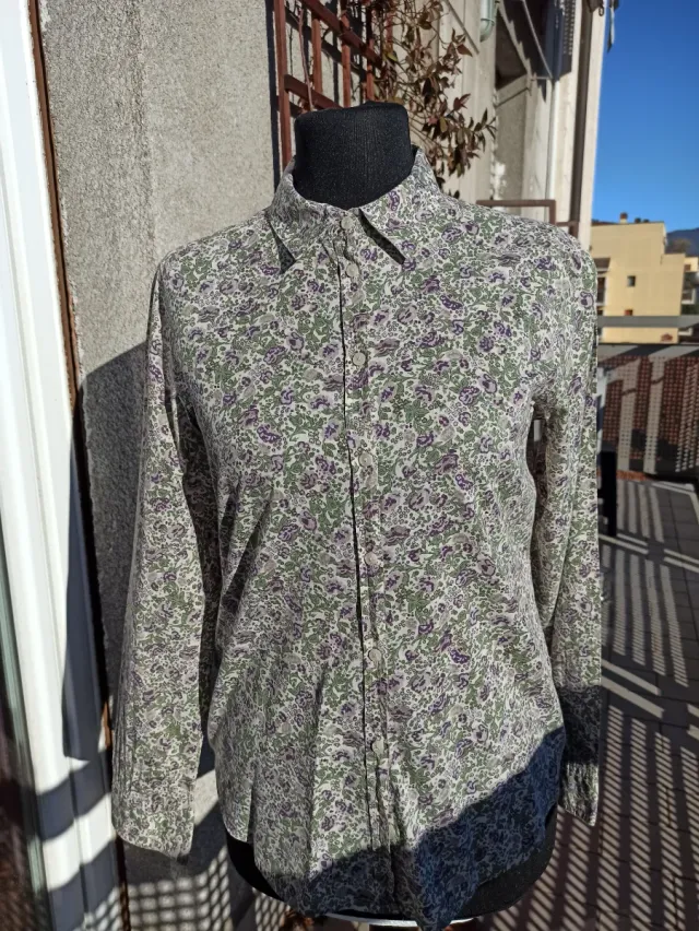 Camicia donna fantasia floreale
