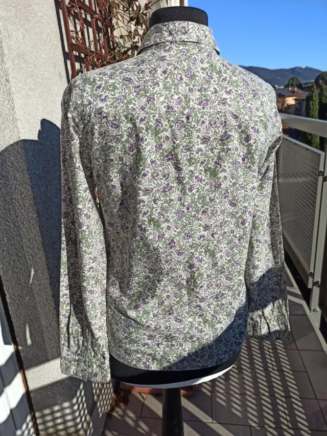 Camicia donna fantasia floreale