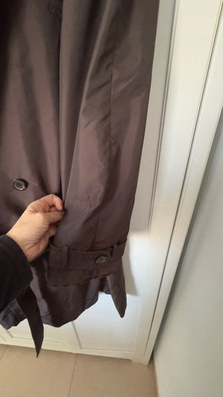 Gabardina Mango Marrón Talla M