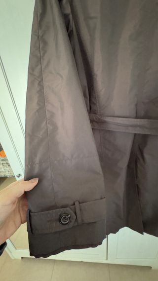 Gabardina Mango Marrón Talla M